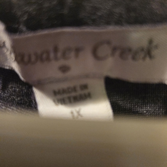Coldwater Creek Charcoal Straight Leg Pants - Picture 3 of 4